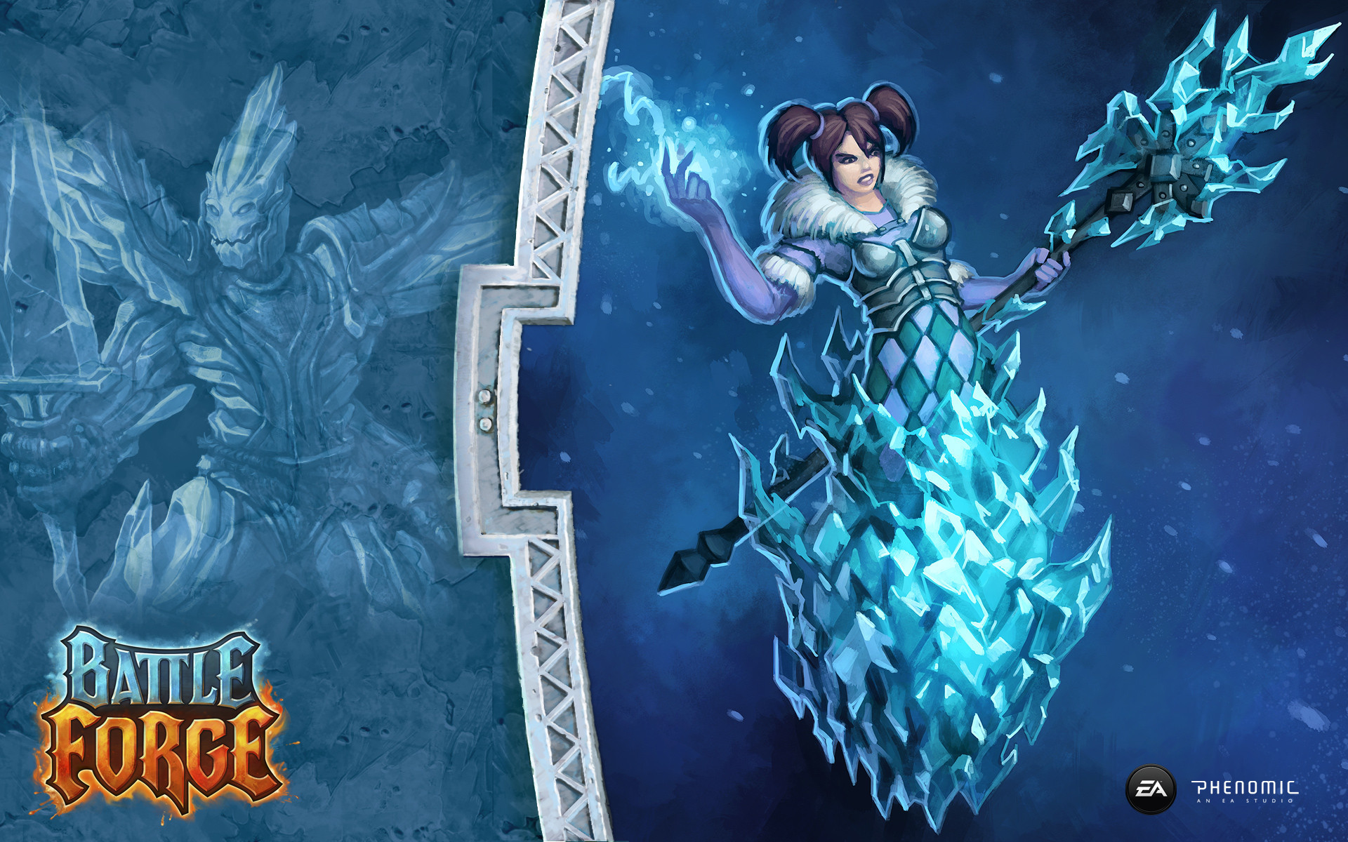 Data Src Vertical Blue Mage Wallpaper For Iphone 7 - Mage Frost - HD Wallpaper 