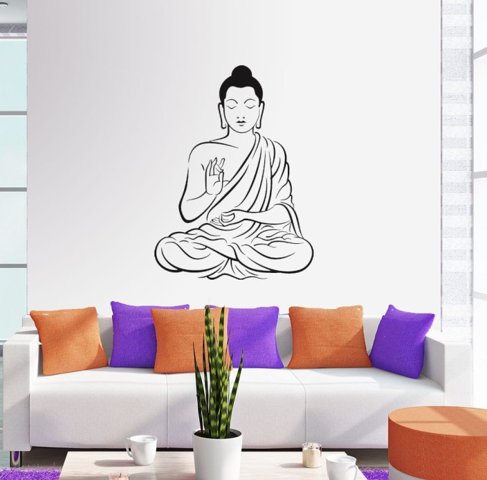Gautam Buddha Wall Sticker - HD Wallpaper 