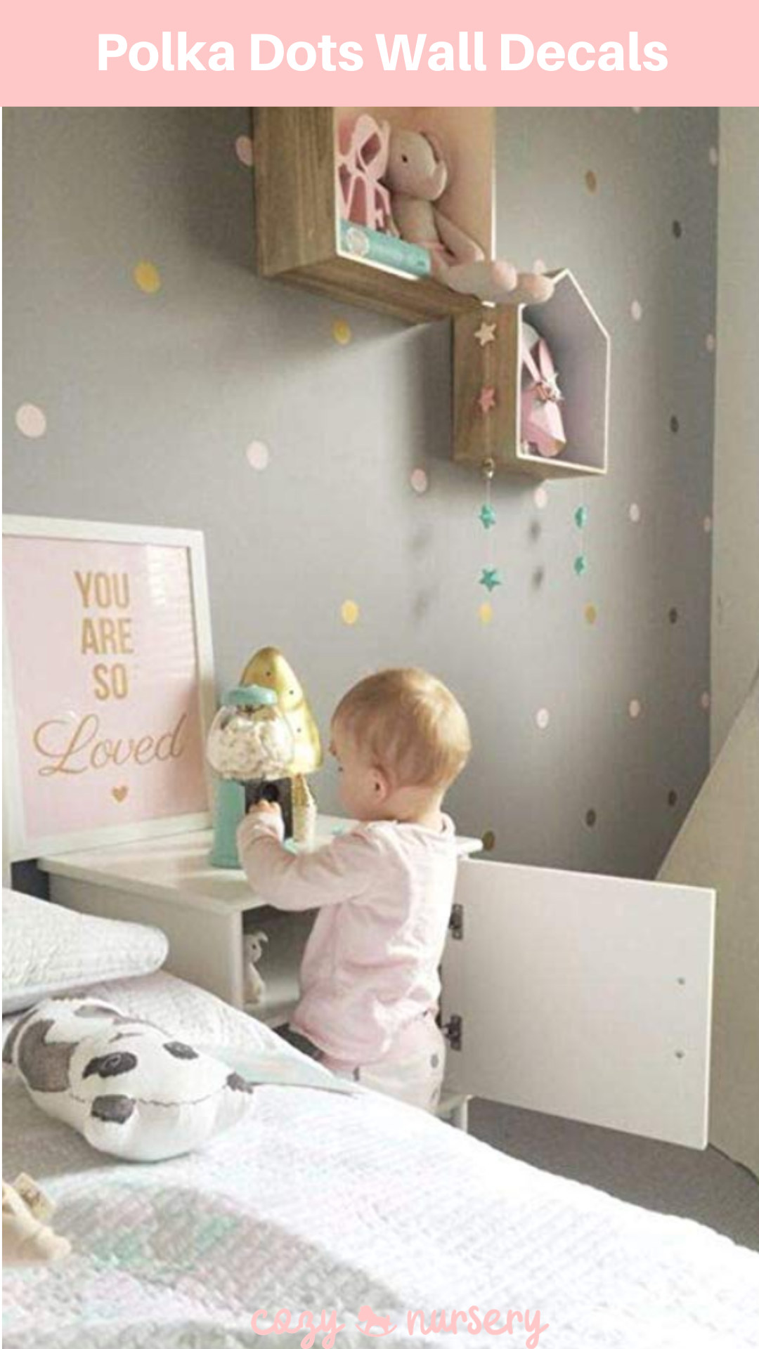 Polkadots Kids Room - HD Wallpaper 