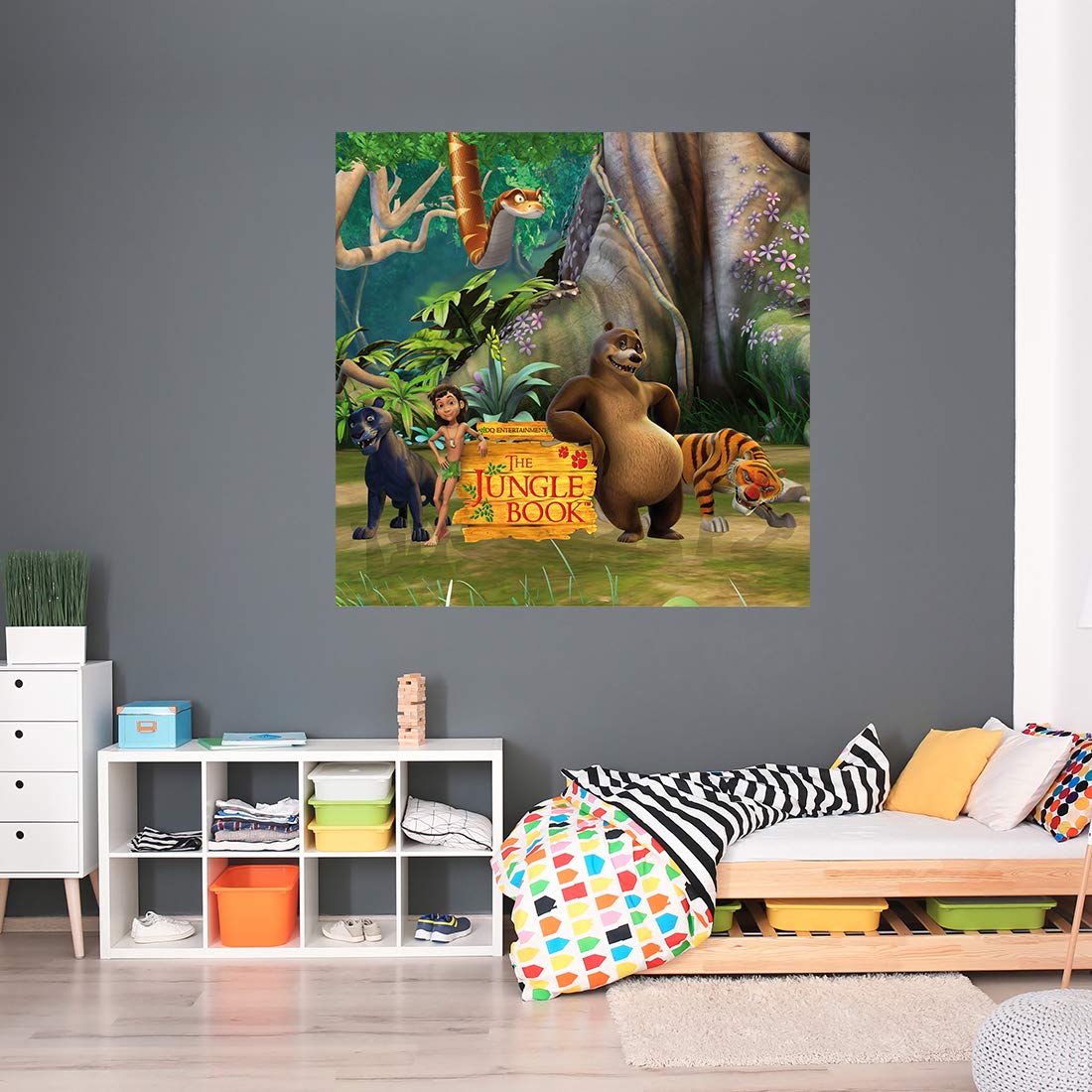 Excel, Wallcoverings Jungle Book Kids Wallpaper For - Vinilo Del Espacio - HD Wallpaper 