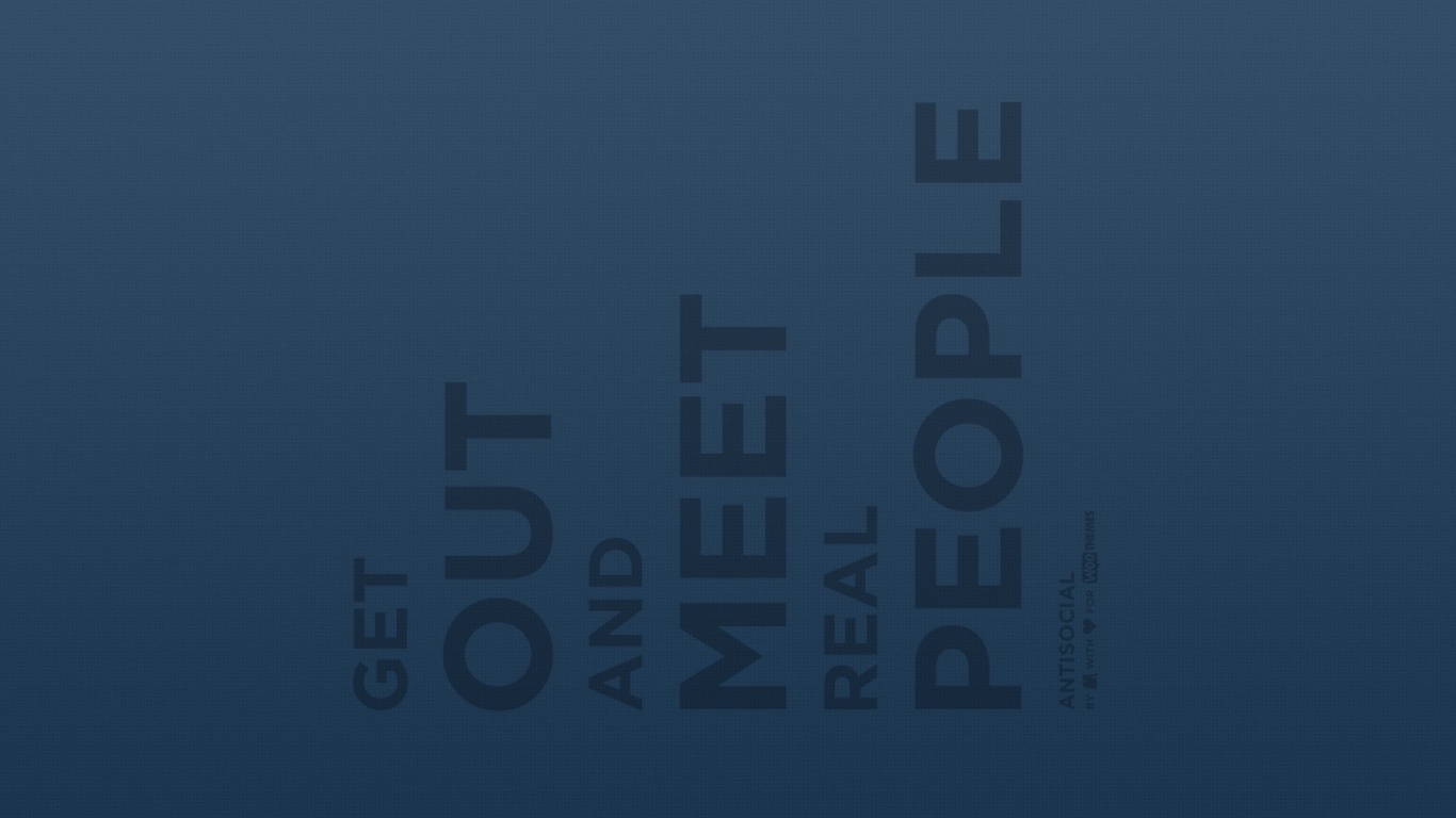 Antisocial - HD Wallpaper 
