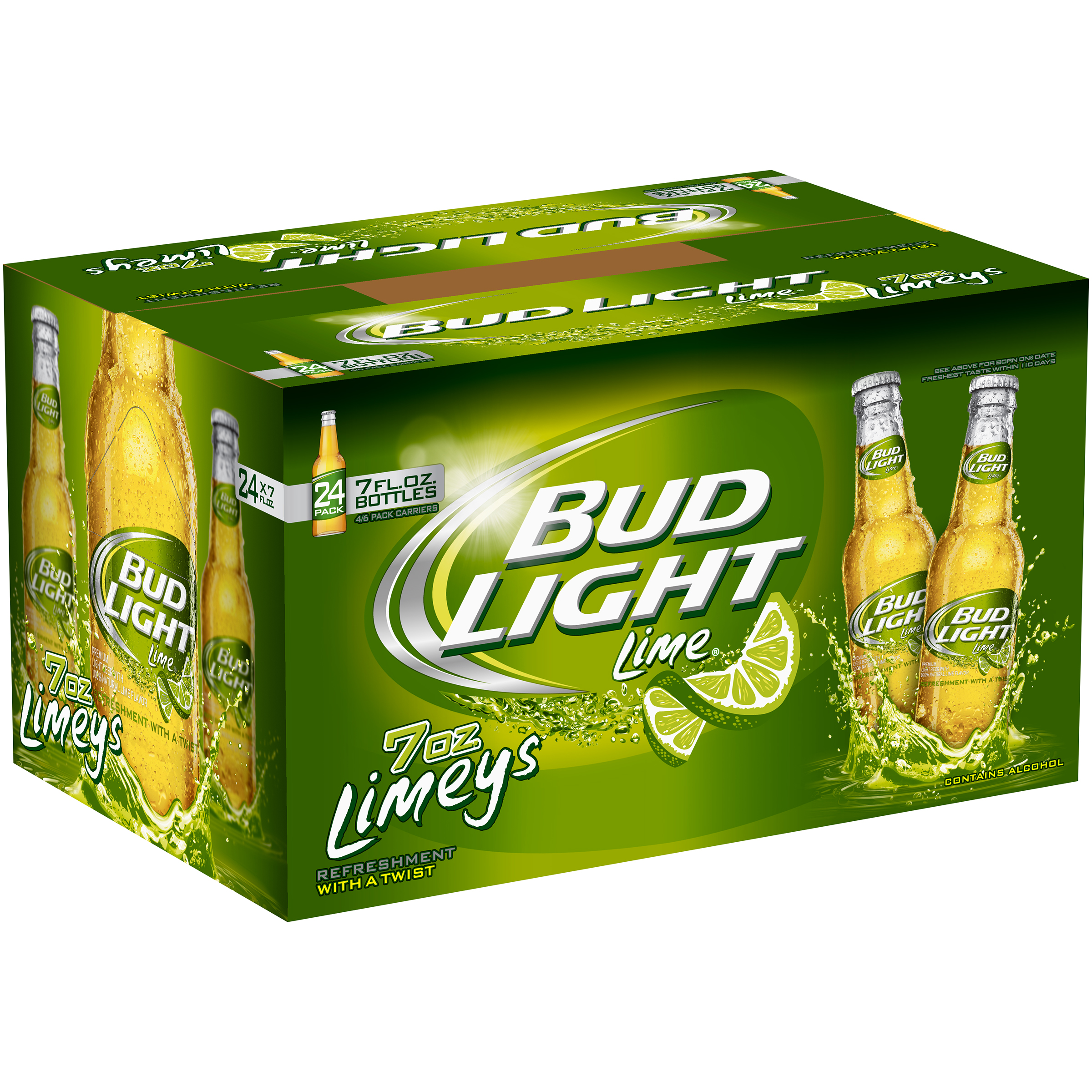 Bud Light Lime Case Bottle - HD Wallpaper 