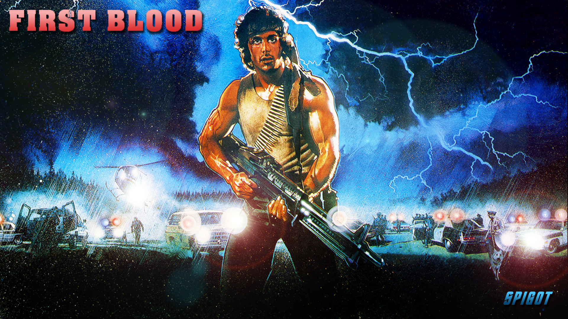 Rambo First Blood I 1982 - HD Wallpaper 