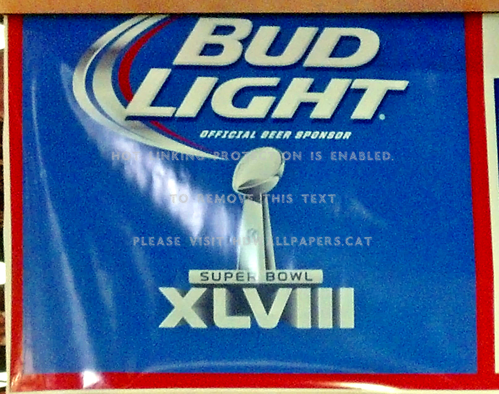 Bud Light Super Bowl 48 Display Nfl Xlviii - Bud Light - HD Wallpaper 