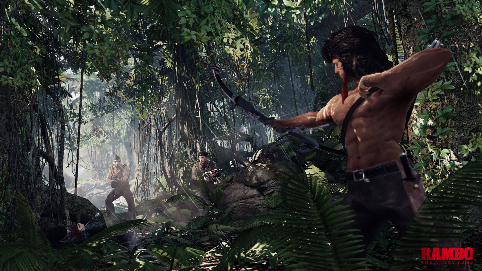 Rambo The Videogame Wallpaper - Rambo The Video Game Baker Team Steam - HD Wallpaper 