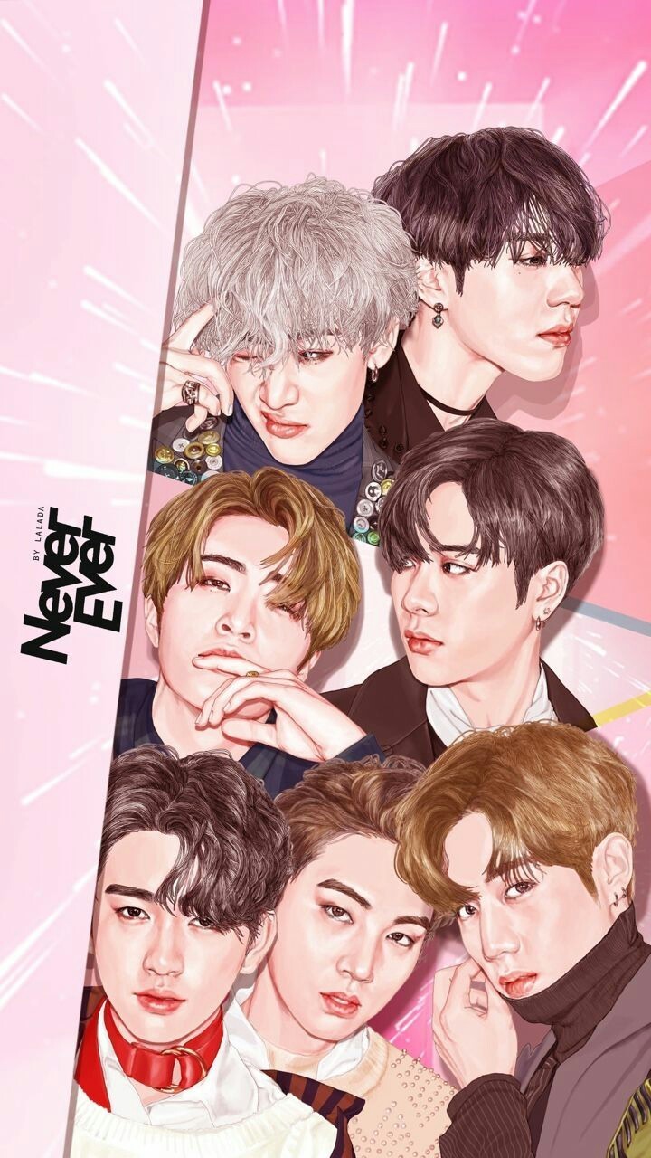 Got7, Never Ever, And Kpop Image - Got7 Never Ever Fanart - HD Wallpaper 