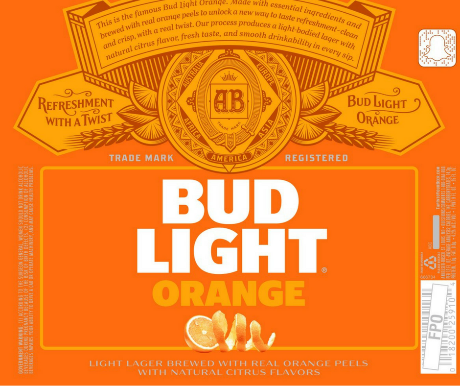 Bud Light Orange 12 Pk - HD Wallpaper 