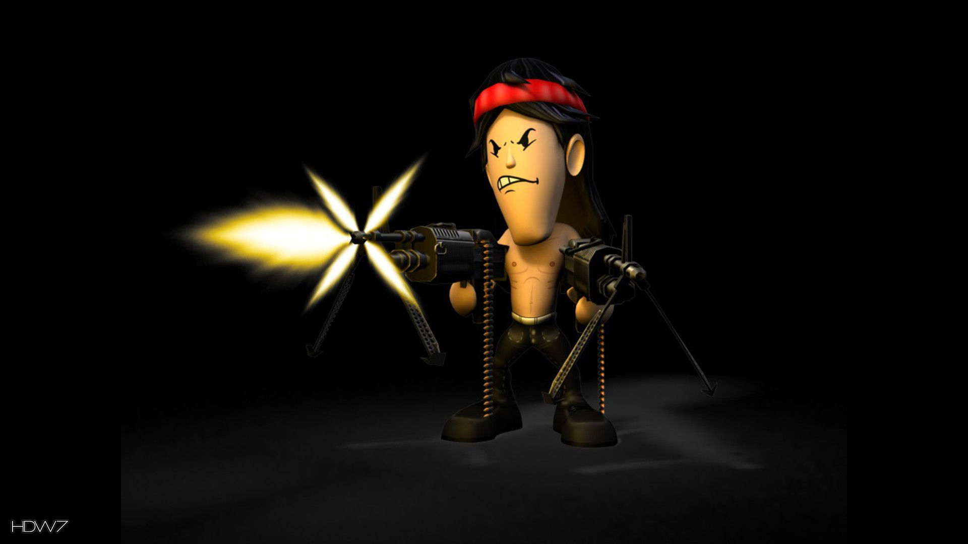 Mud Tv Rambo Role Widescreen Hd Wallpaper - Figurine - HD Wallpaper 