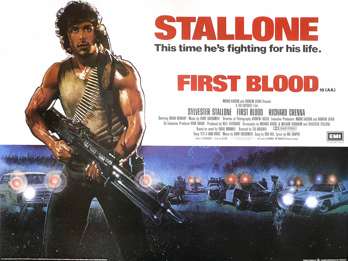 First Blood Film Poster - HD Wallpaper 