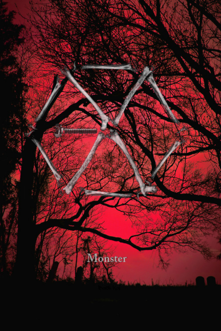 Exo, Monster, And Tumblr Image - Exo Monster - 750x1120 Wallpaper -  