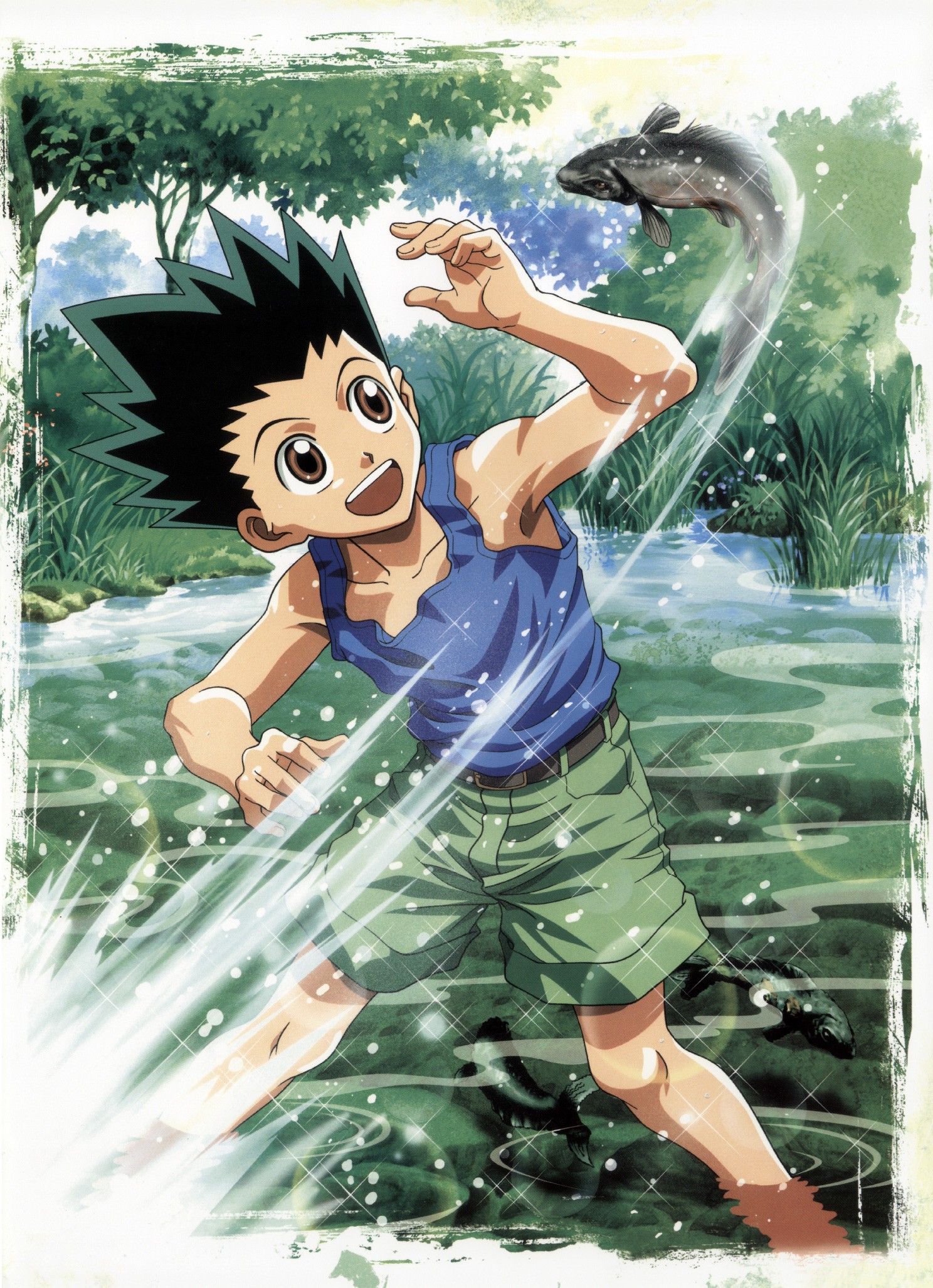 Hunter X Hunter Wallpaper Phone Gon - HD Wallpaper 