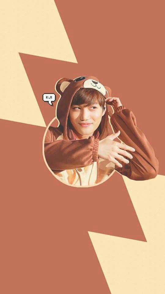 Chibi Exo Kai Wallpaper Iphone - HD Wallpaper 