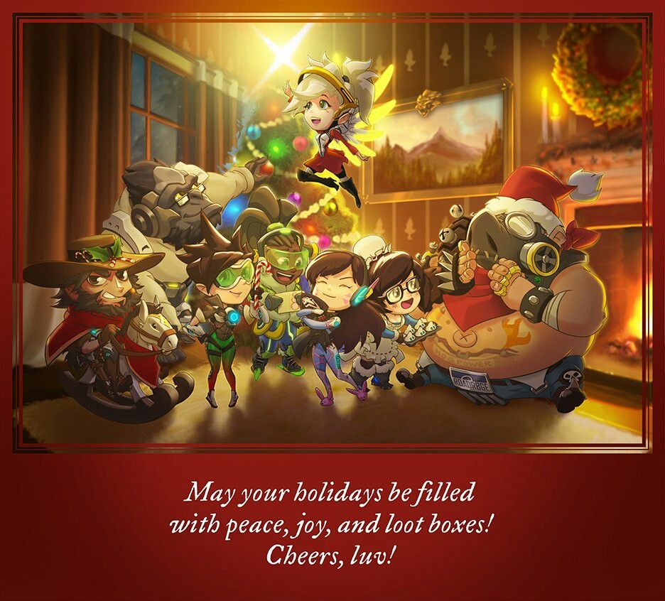 Happy Holidays Blizzard Entertainment - HD Wallpaper 