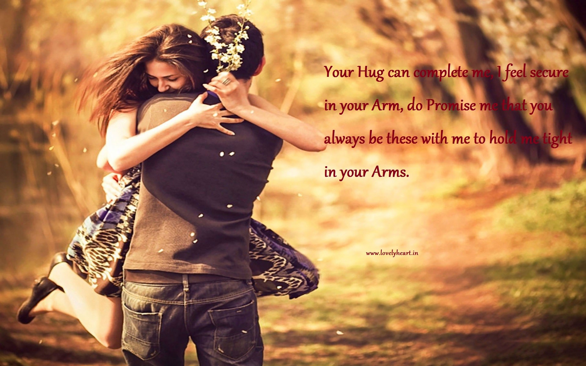 Pleasing Couple Love Hug Wallpaper Hug Day 2016 Hd - God Gave Me Your Love - HD Wallpaper 
