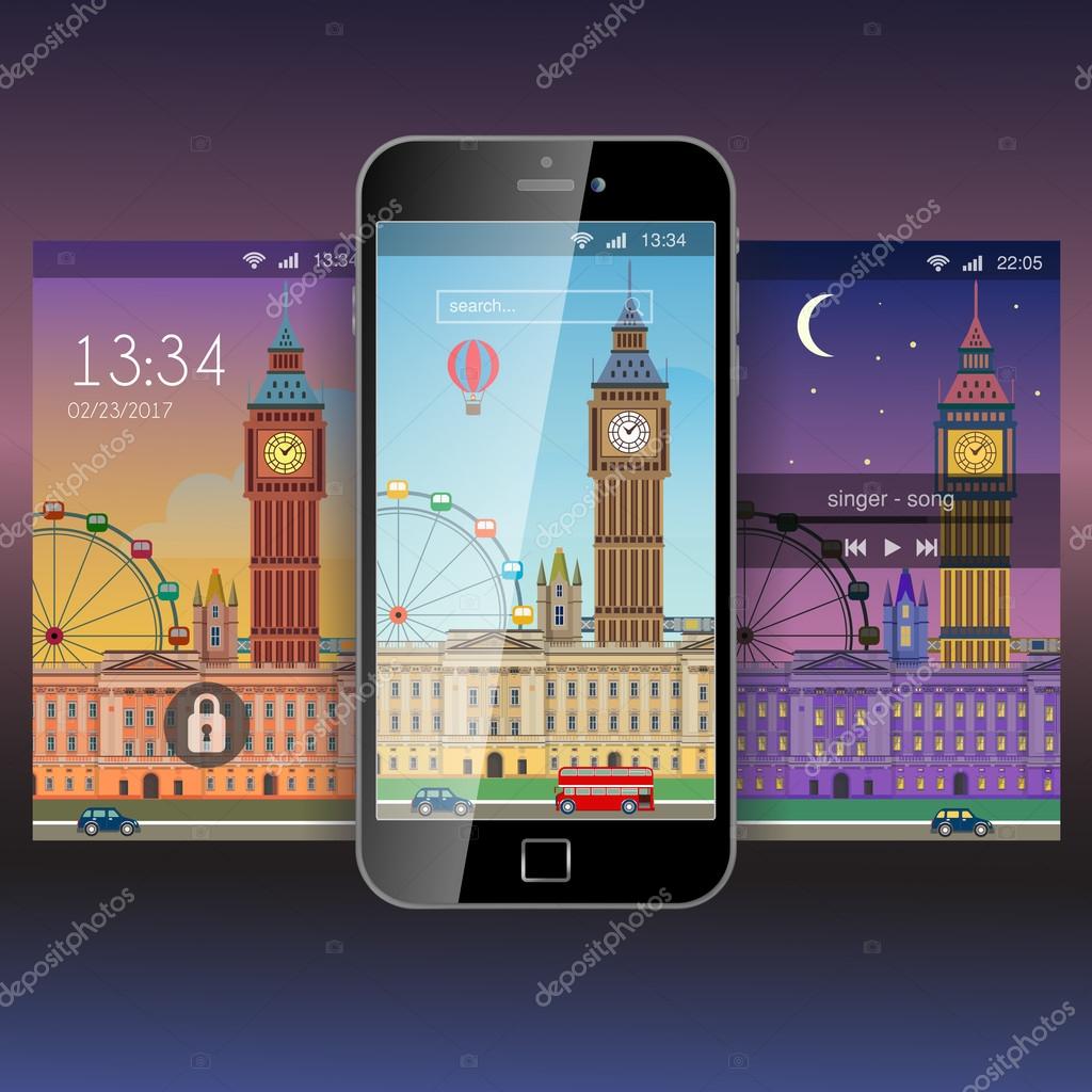 App Mobile Background Mockup - HD Wallpaper 