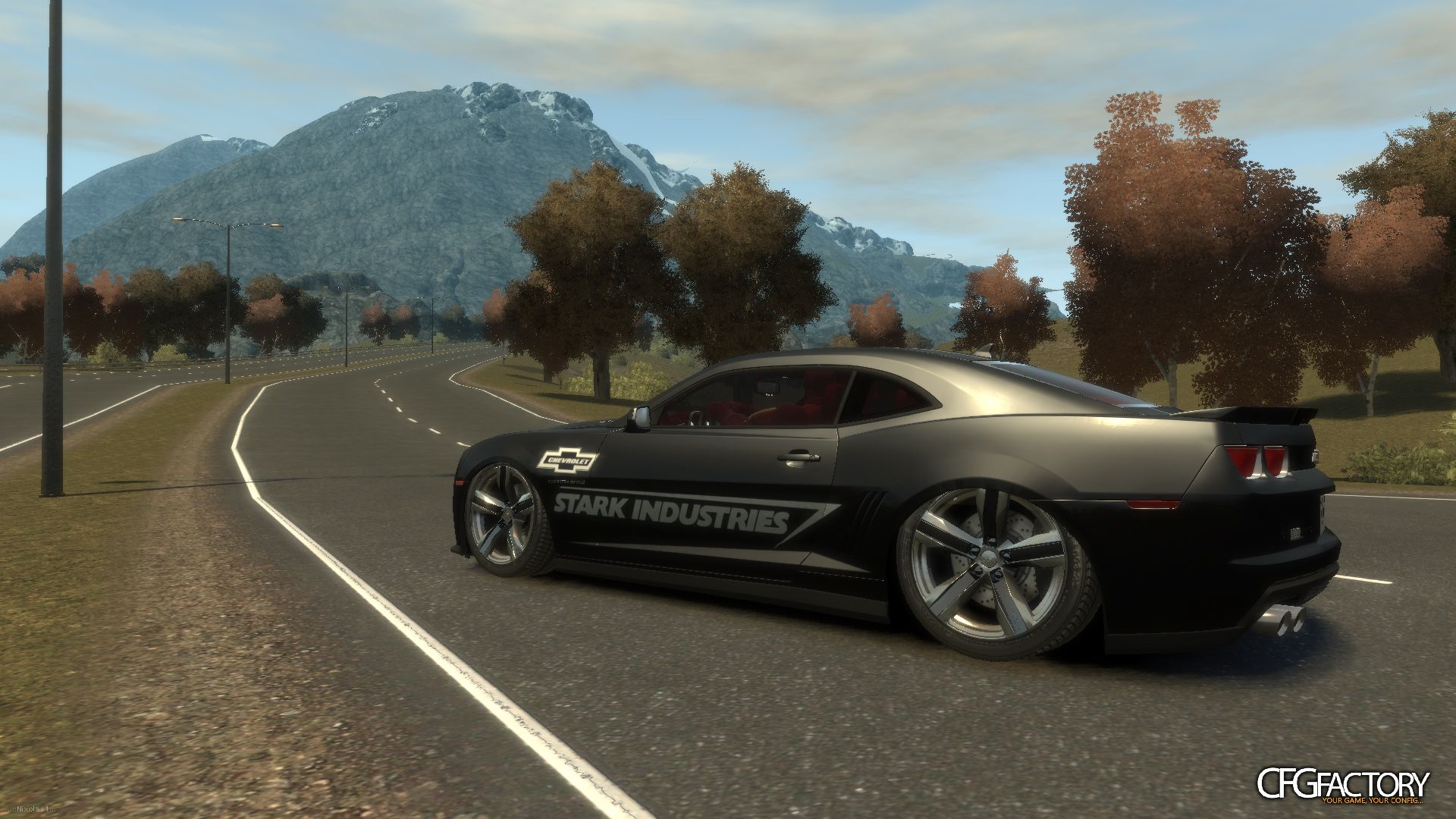 Gta4, Skins, Chevrolet Camaro Zl1 - Stark Industries Car - HD Wallpaper 