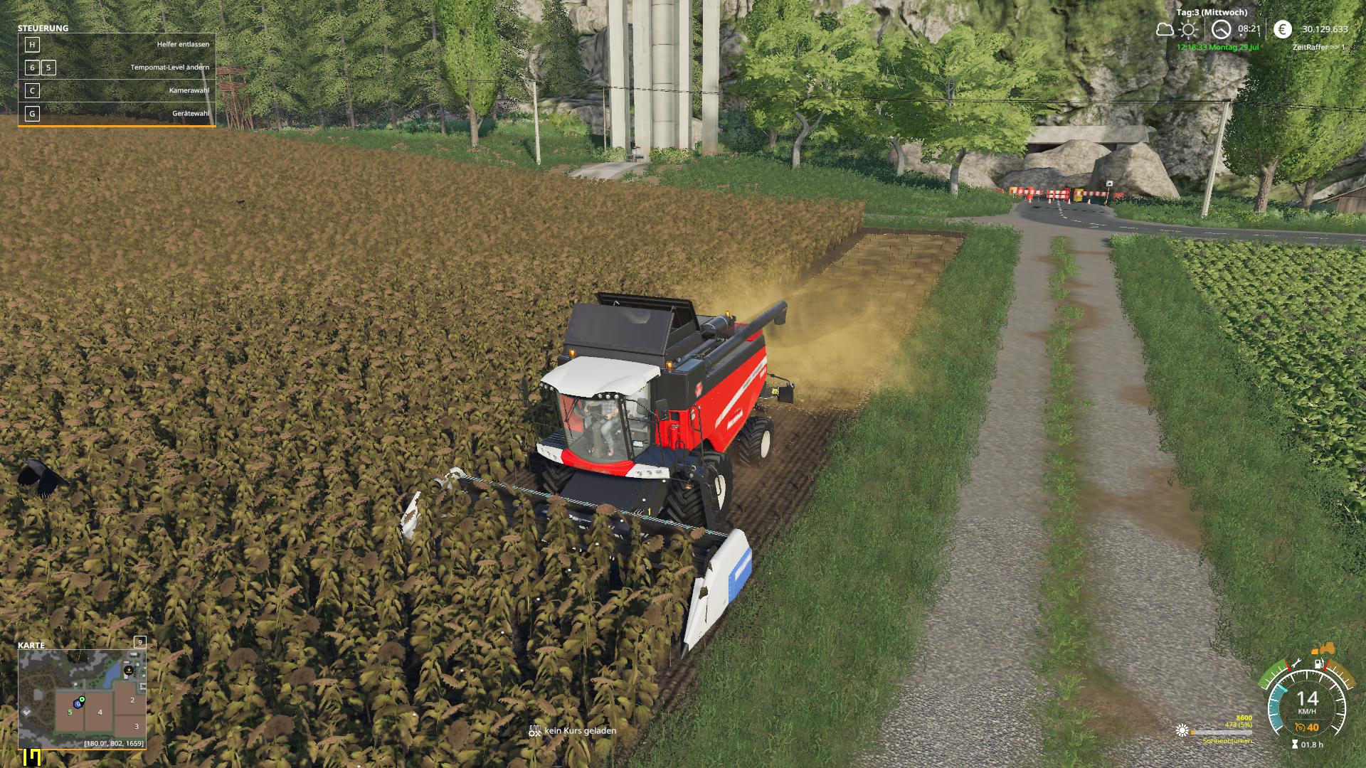 Coupe Tournesol Fs19 - HD Wallpaper 