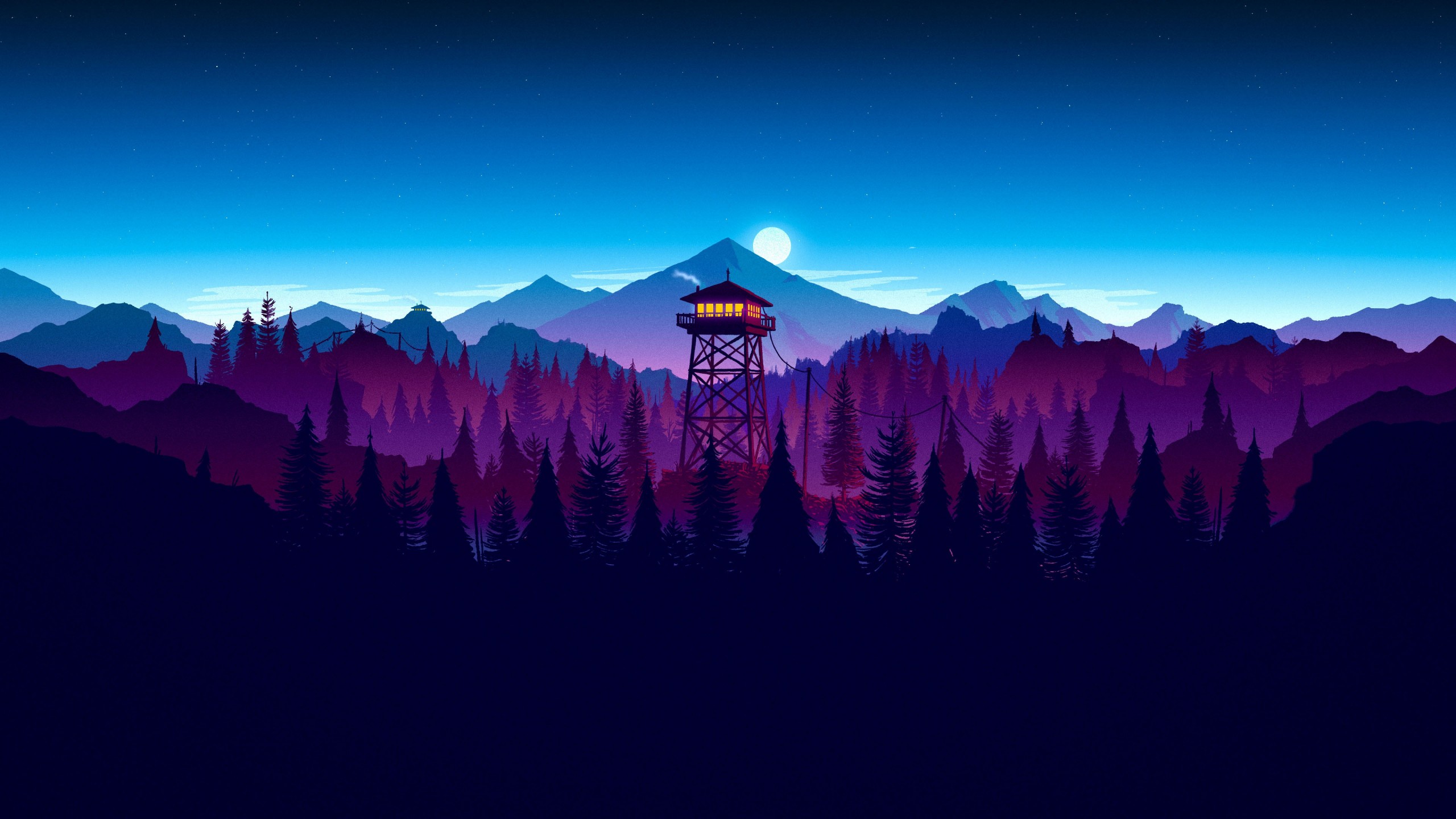 Firewatch Wallpaper 4k - HD Wallpaper 