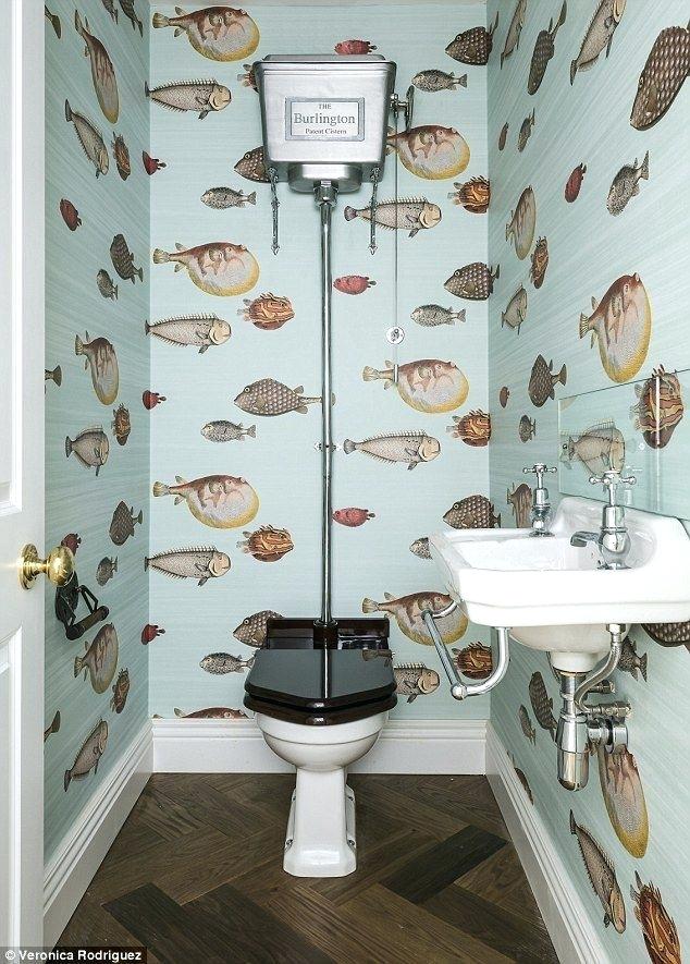 The Smallest Room Can Be Stylish Bathroom Design Ideas - Small Toilet Wallpaper Ideas - HD Wallpaper 