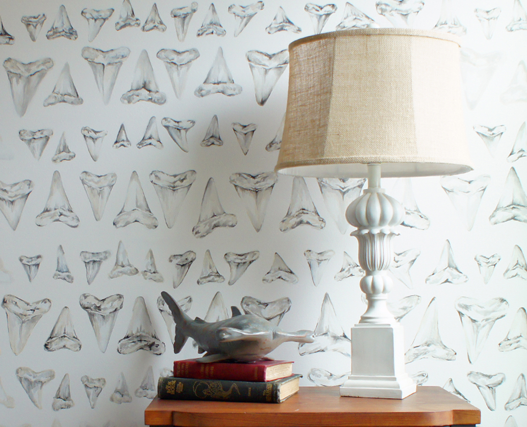 Mid Century Modern Furniture Nightstand Makeover And - Lampshade - HD Wallpaper 