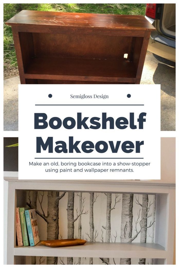 Bookcase Makeover - HD Wallpaper 