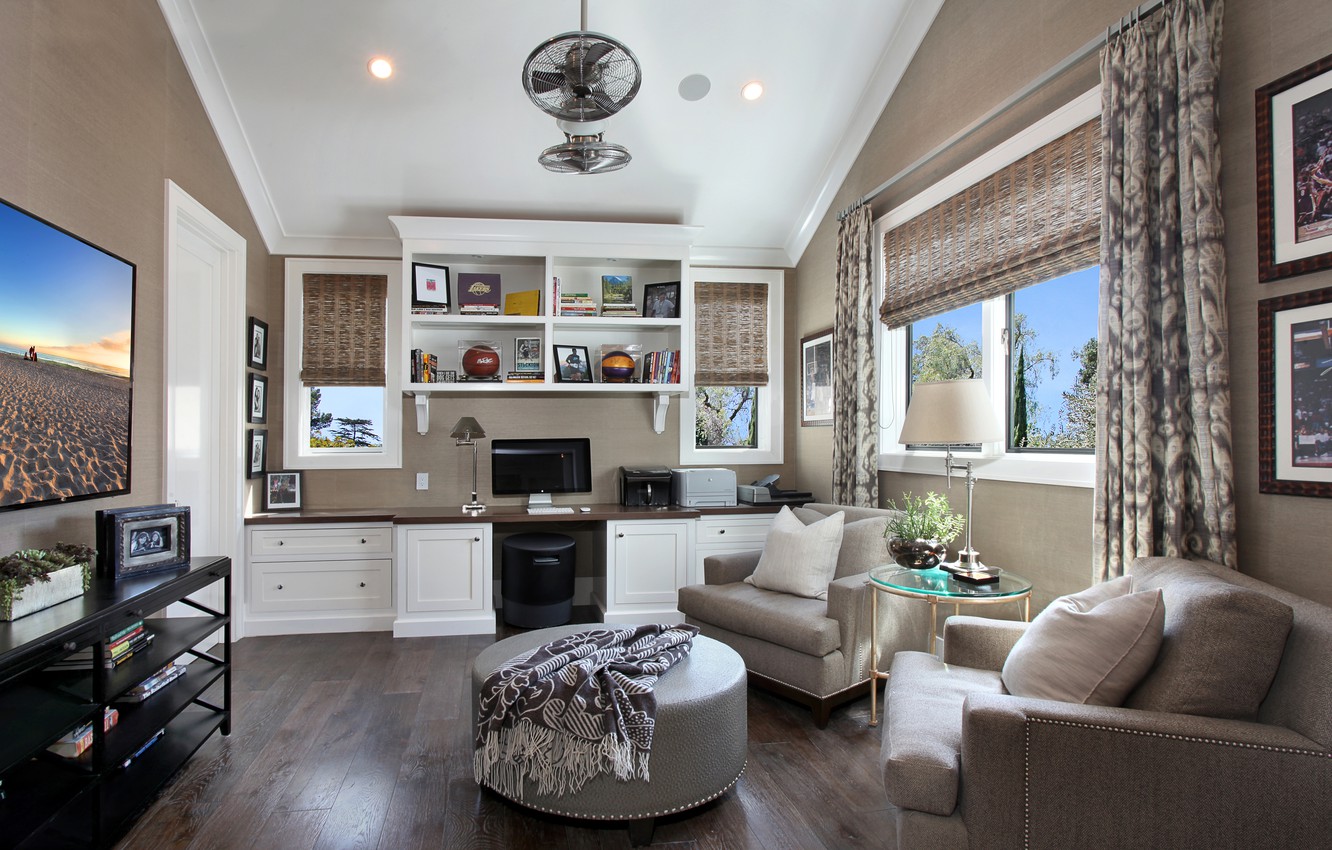 Photo Wallpaper Design, Furniture, Interior, Chair, - Living Room - HD Wallpaper 