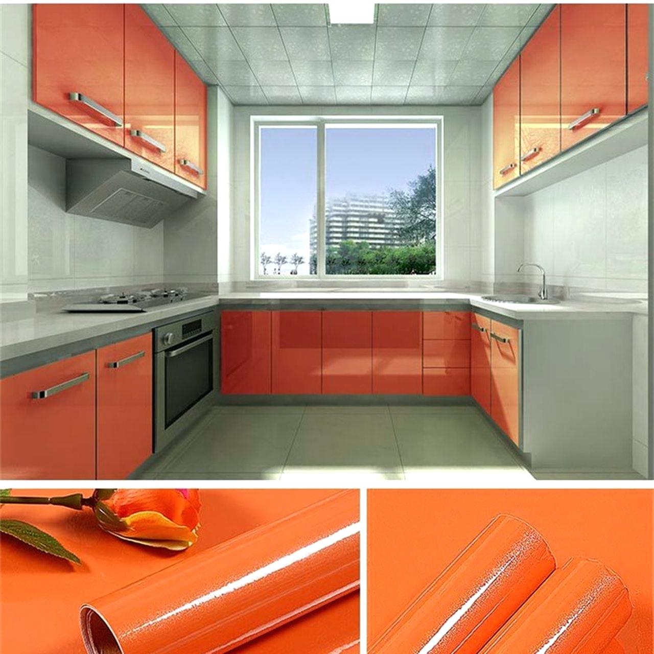 Cabinet Wallpaper Waterproof Vinyl Solid Color Green - Pvc Wallpaper For Wardrobe - HD Wallpaper 