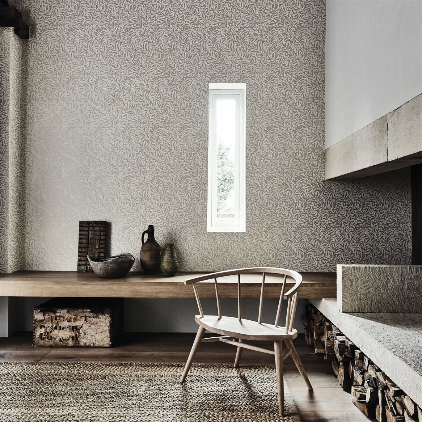 Pure Willow Bough A Wallpaper By Morris Co Willow Bough William Morris 1366x1366 Wallpaper Teahub Io