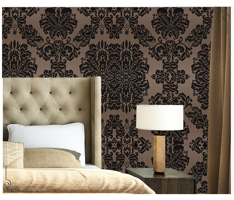 Dinding Batik Coklat - HD Wallpaper 