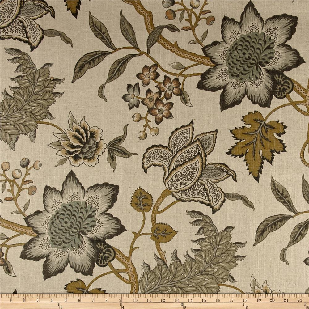 Waverly Jacobean Wallpaper - Waverly Fabric - HD Wallpaper 