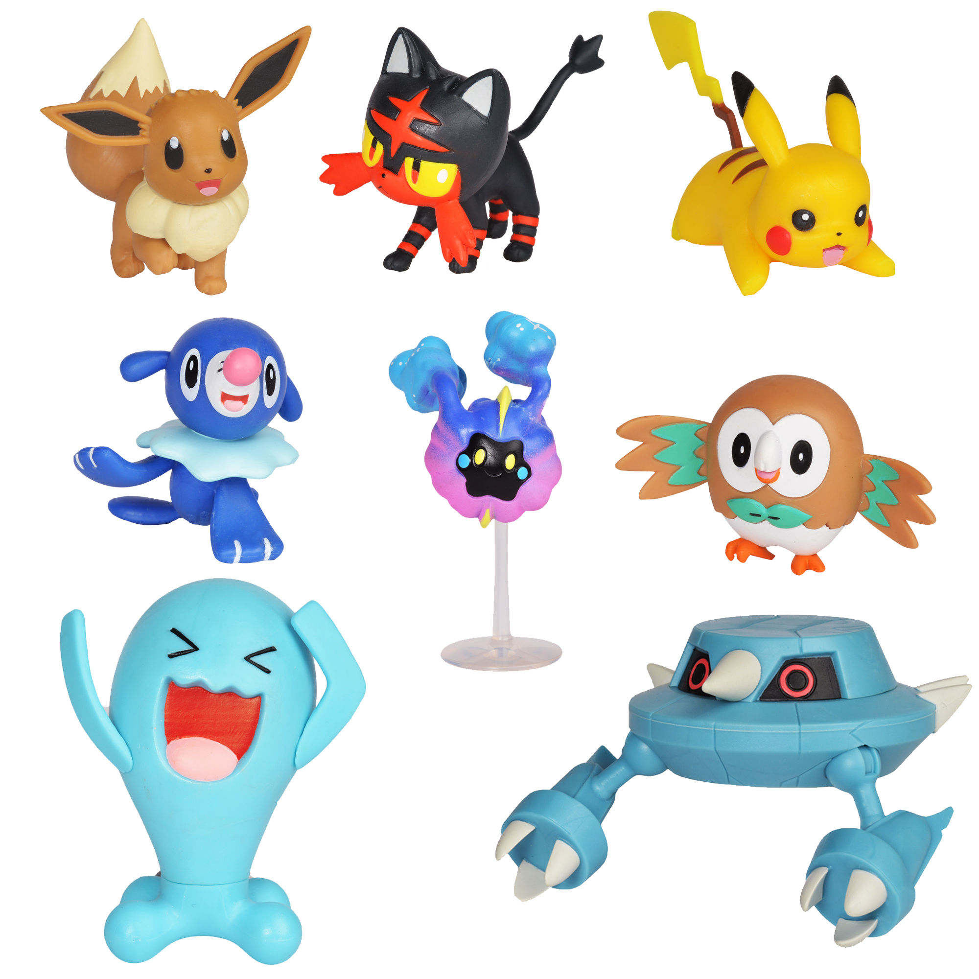Pokemon Action Figures - HD Wallpaper 