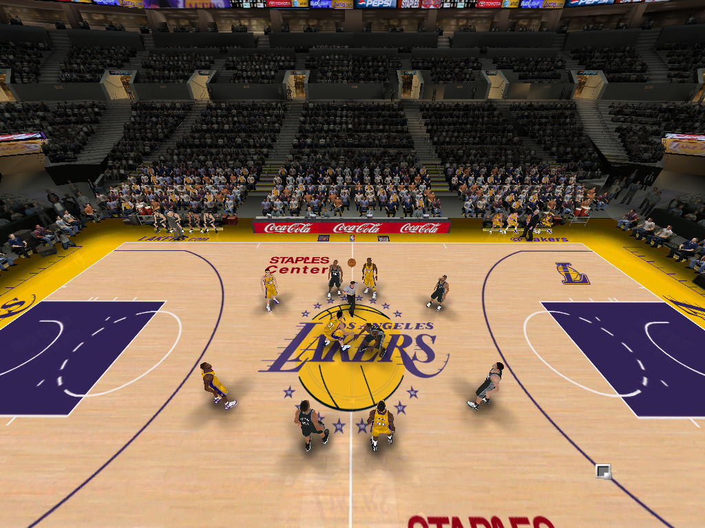 Staples Center Court Lakers - HD Wallpaper 
