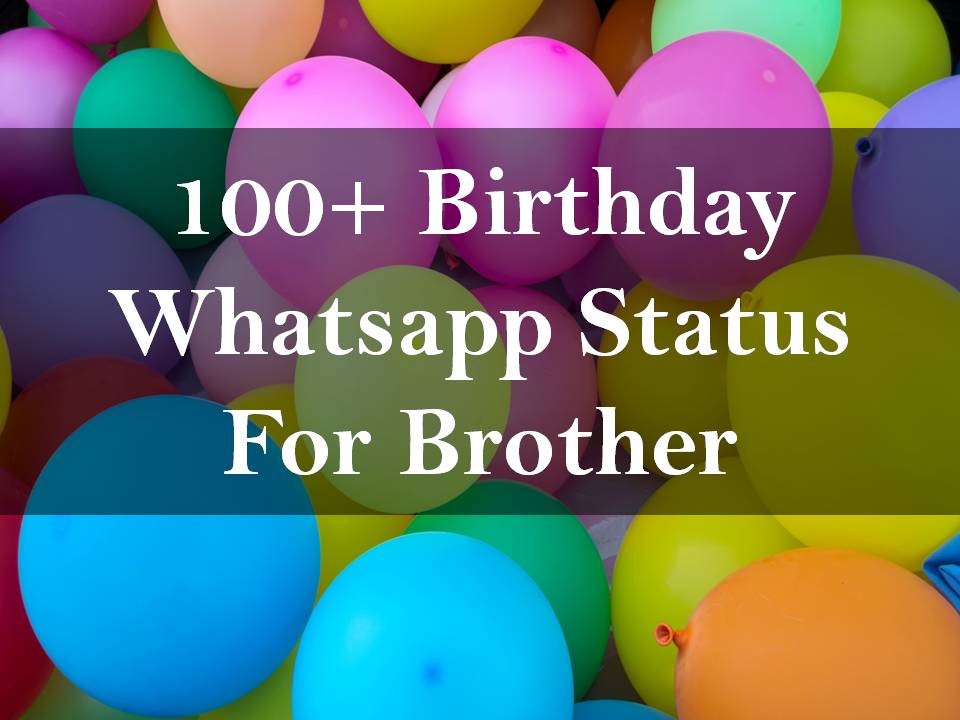 Whatsapp Birthday Wishes For Brother - HD Wallpaper 
