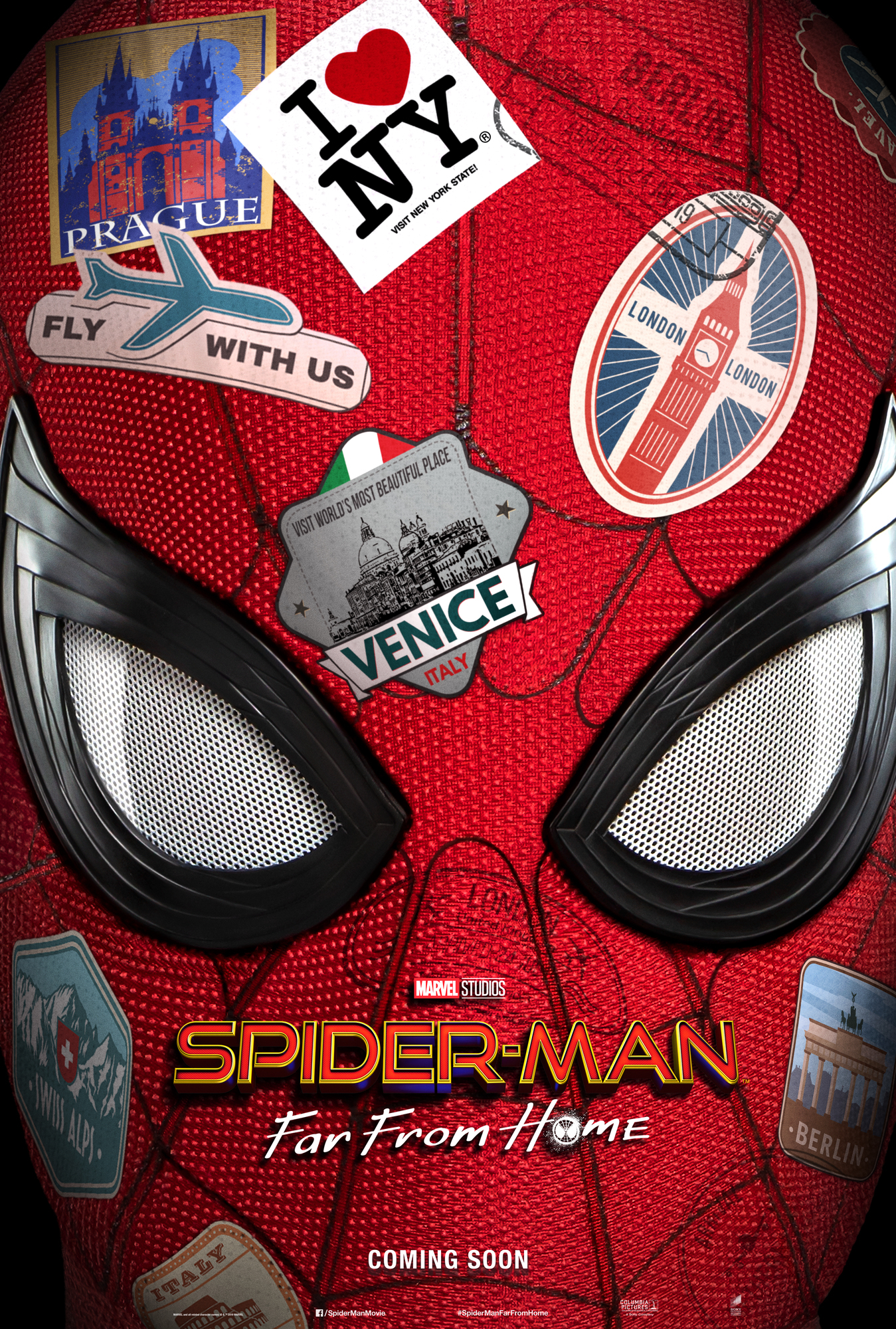 Spider Man Far From Home Movie Poster - HD Wallpaper 