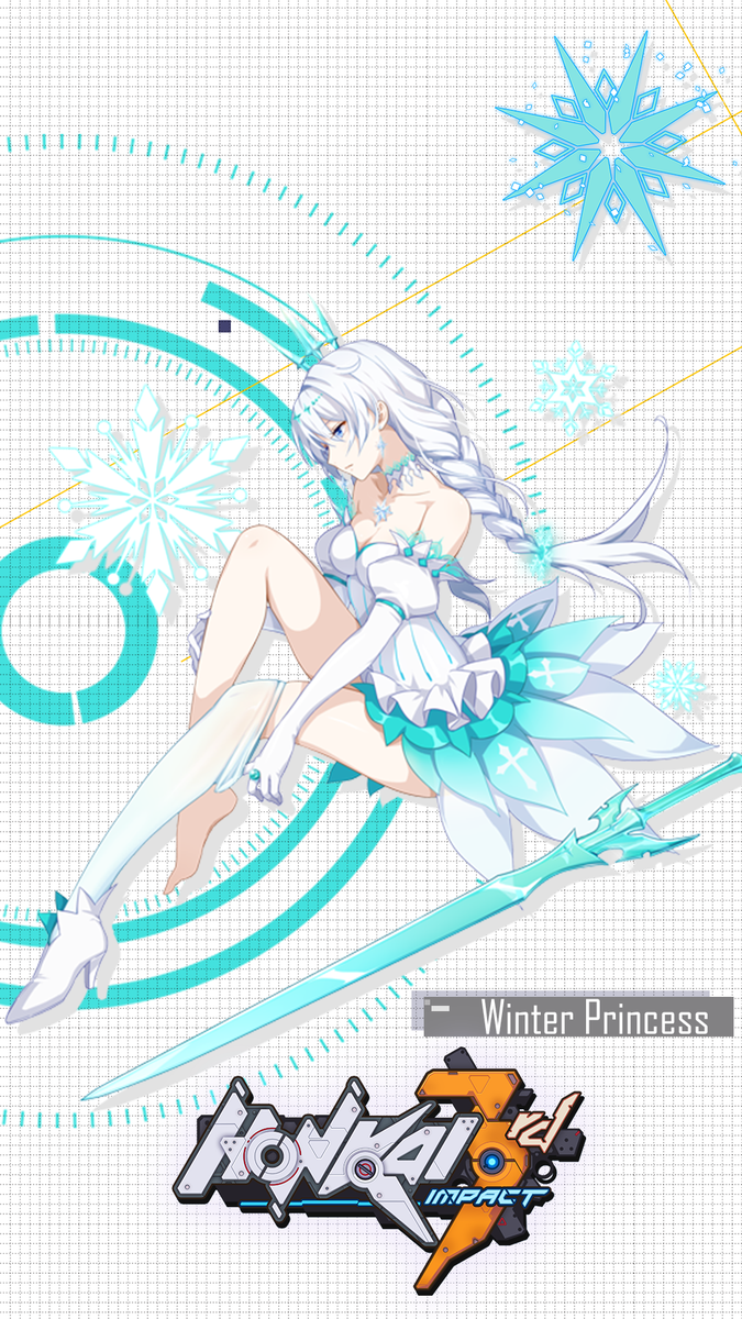 Honkai Impact Winter Princess - HD Wallpaper 