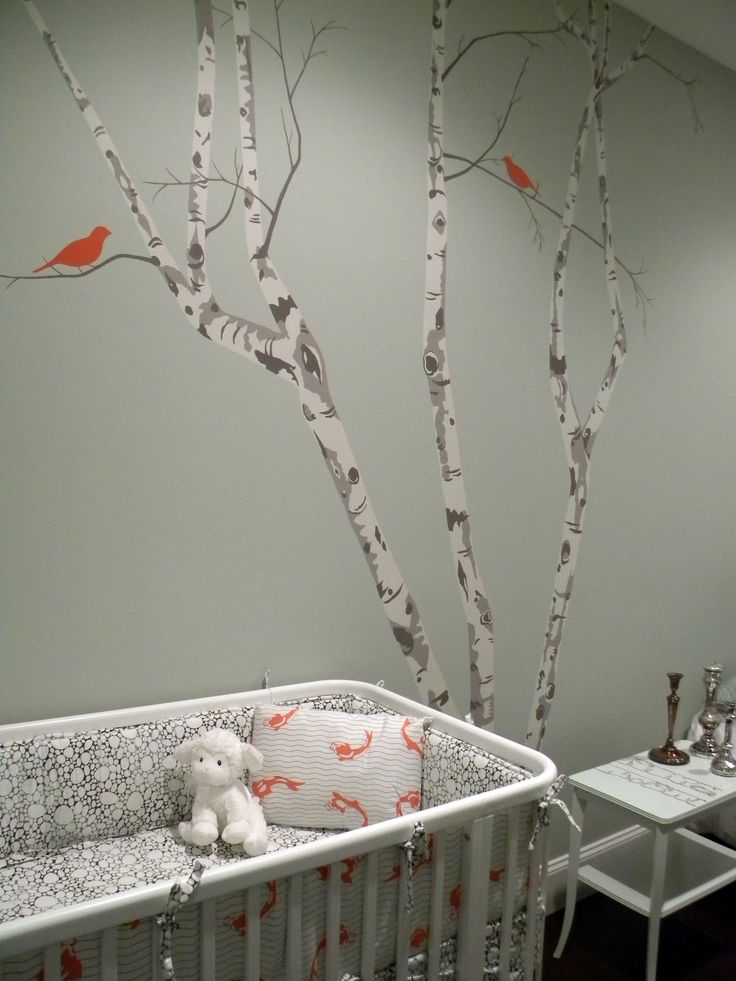 Baby Room Modern Artistic - Birch Tree Wall Murals - 736x981 Wallpaper - Baby Room Modern Artistic - Birch Tree Wall Murals - 736x981 Wallpaper -