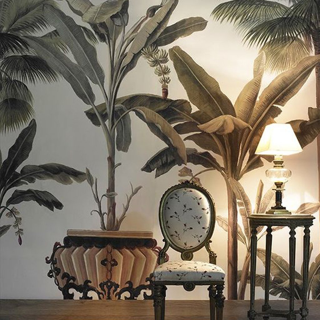 Palm Tree Mural - HD Wallpaper 