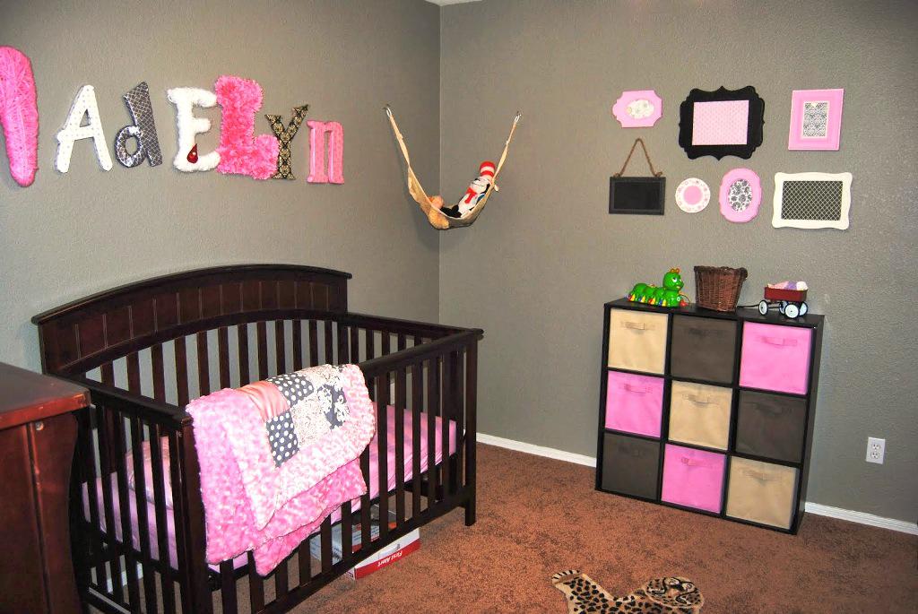 Elegant Baby Girl Bedroom Theme Awesome Nursery Idea - Newborn Baby Room Decoration Ideas - HD Wallpaper 