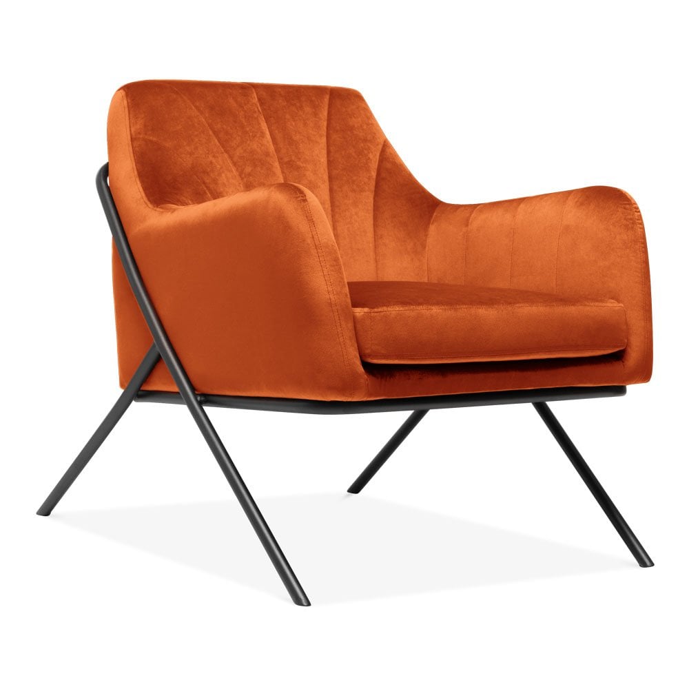 Modern Black Armchair - HD Wallpaper 