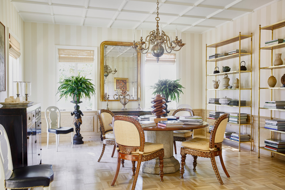 Extraordinary Plant Stands Dining Room Mediterranean - Etageres In Dining Room - HD Wallpaper 