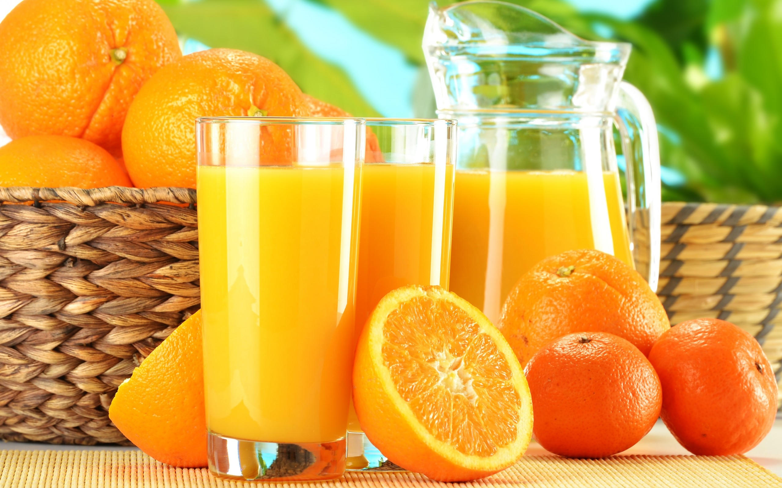 Orange Juice Hd - HD Wallpaper 