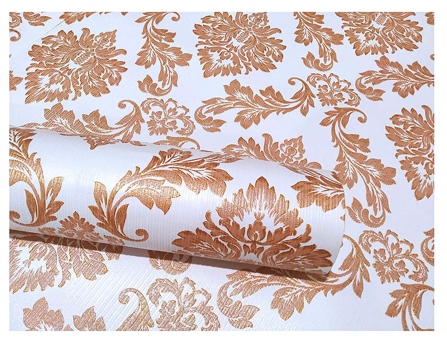 Texoplast Textured 3d Embossed Royal Damask Wallpaper - Bed Sheet - HD Wallpaper 