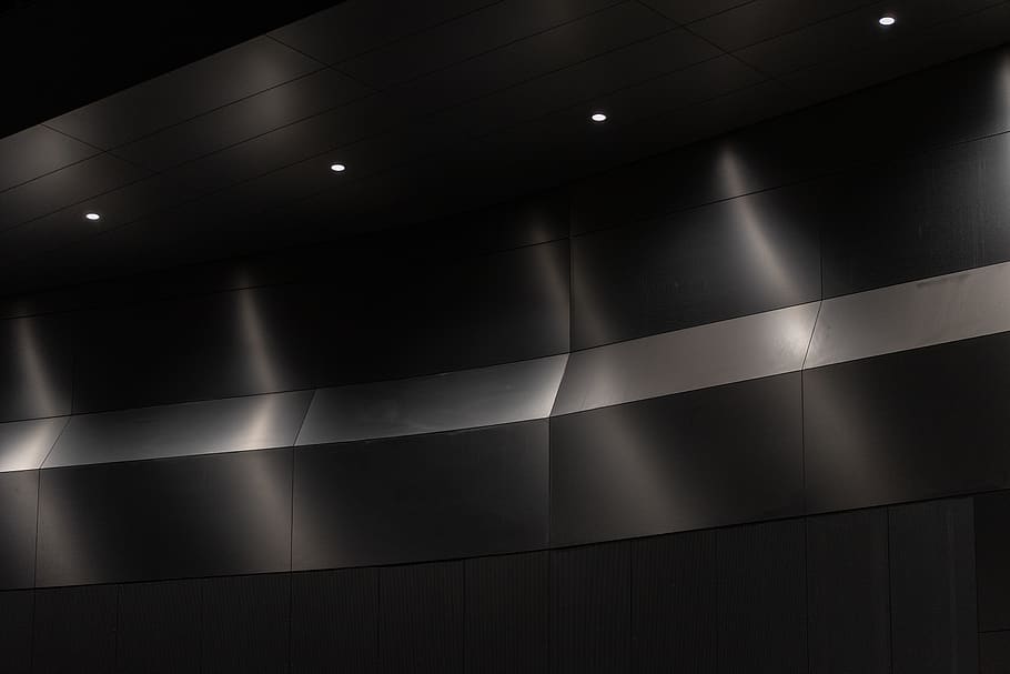 Backgrounds, Abstract, Shiny, Black Color, Silver Colored, - Lighting - HD Wallpaper 