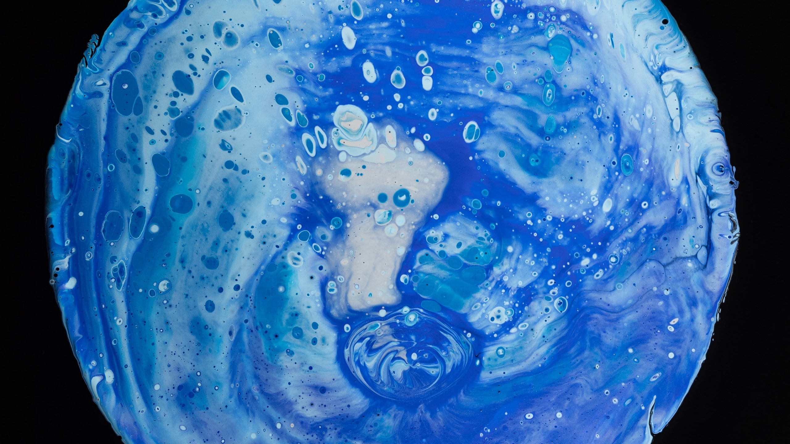 Wallpaper Bubble, Texture, Macro, Acrylic, Blue - Wallpaper - HD Wallpaper 