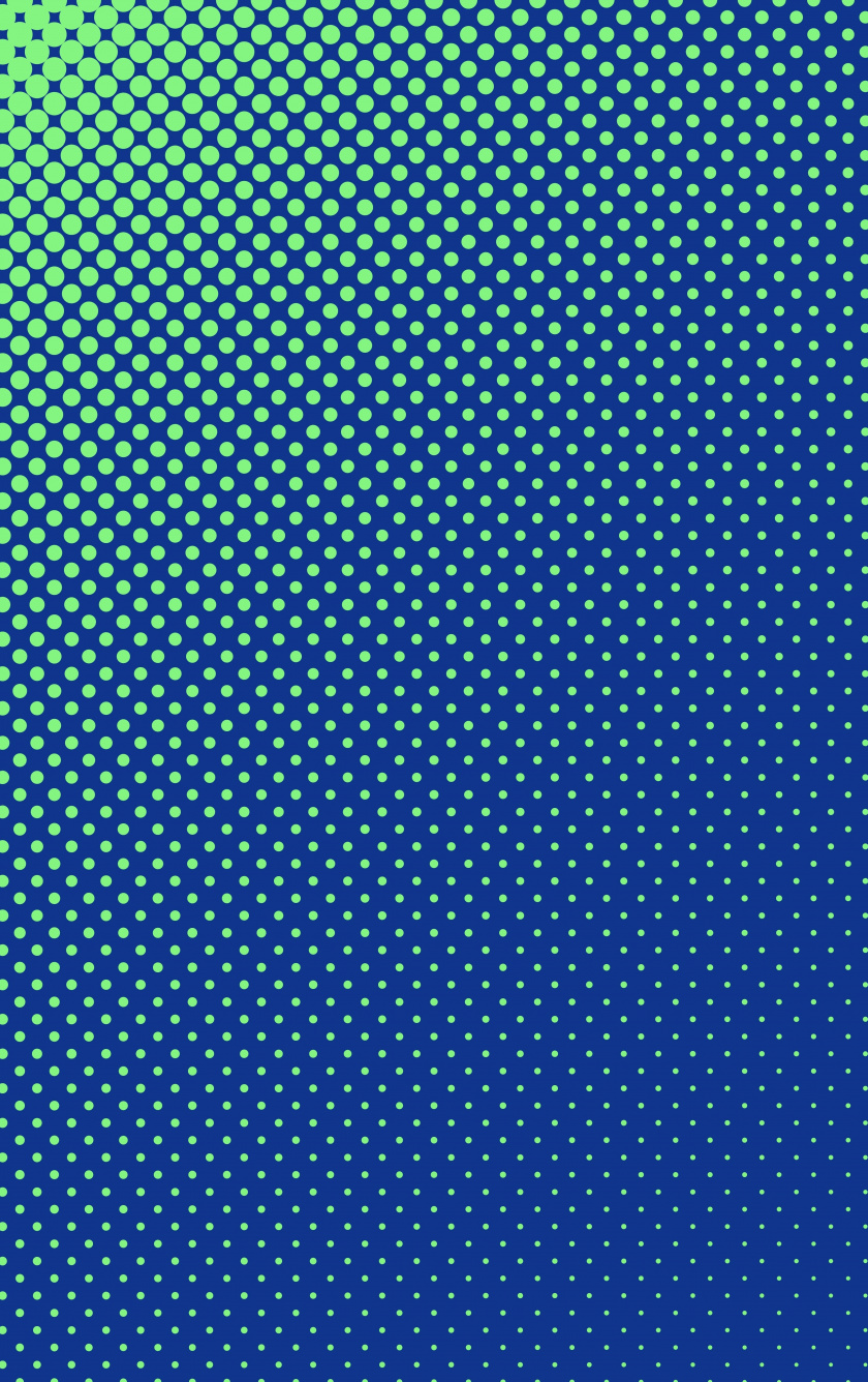 Circles, Blue-white Dots, Gradient, Abstract, Wallpaper - Phone Background Halftone - HD Wallpaper 