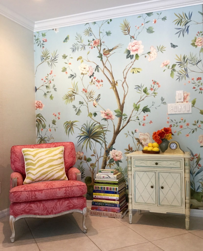 Charleston Mural From Charleston Home Collection By - Jaima Brown Charleston Garden Mural - HD Wallpaper 
