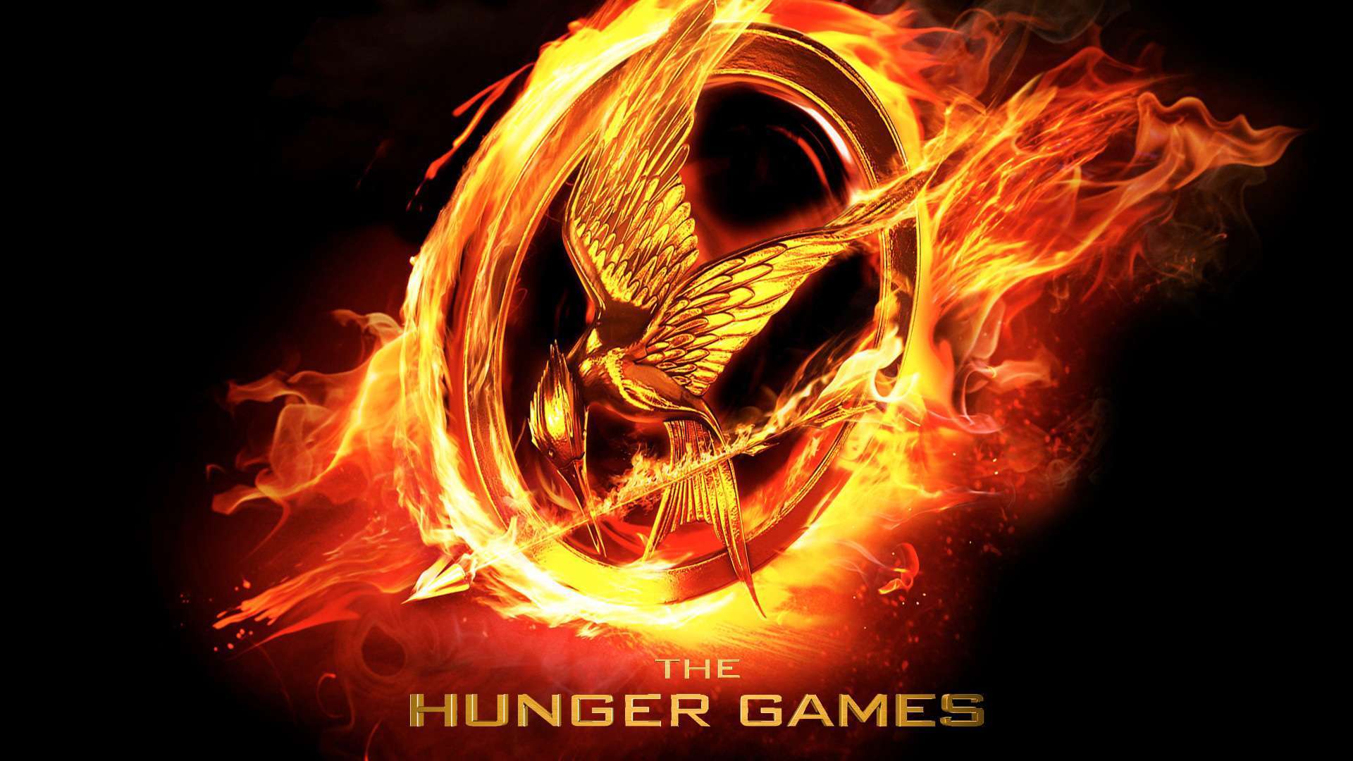 The Hunger Games Burning Hd Wallpaper - Hunger Games - HD Wallpaper 