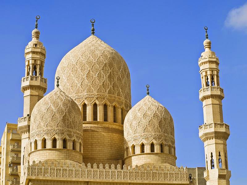 Beautiful Mosques Wallpaper - El-mursi Abul Abbas Mosque - HD Wallpaper 