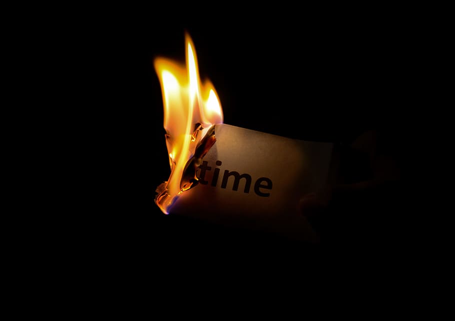 Dark, Fire, Time, Paper, Burn, Flame, Heat, Burning, - Best Things In Life Are Not Things - HD Wallpaper 
