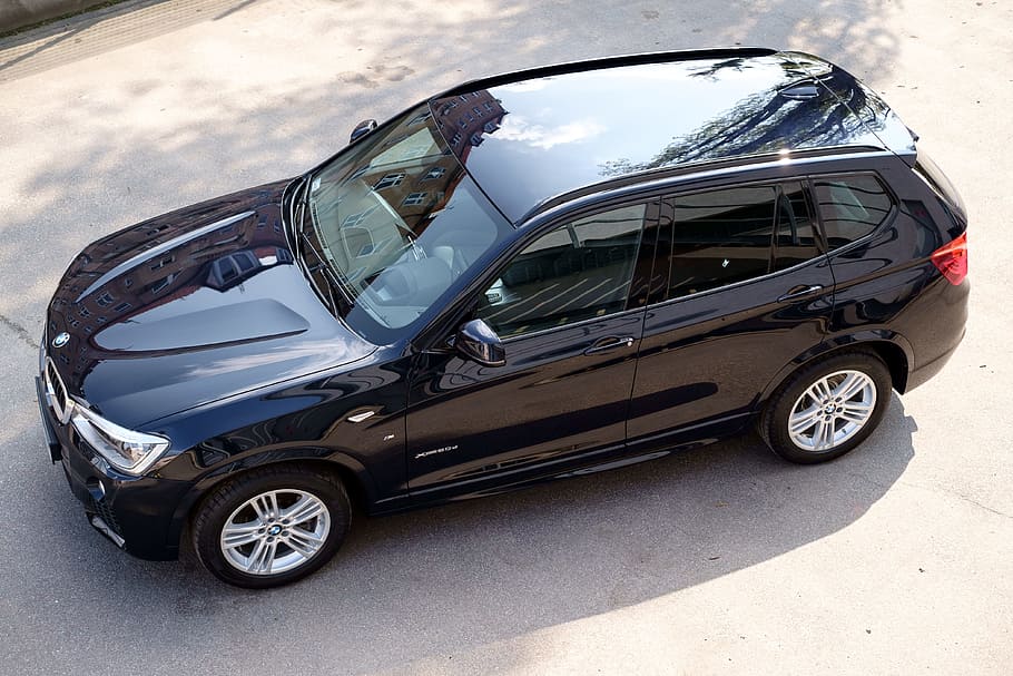 Black Bmw Suv, Car, Bmw, X3, Vehicle, Transportation, - Sun Car Paint Damage - HD Wallpaper 